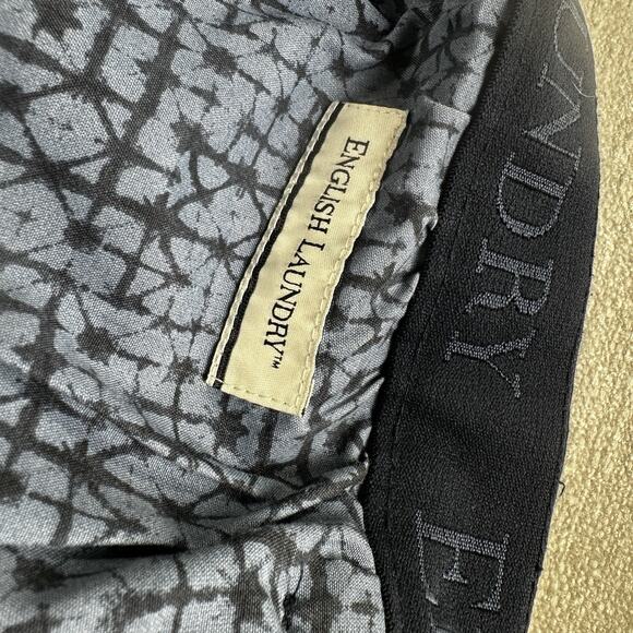 English Laundry 5-Pocket Pant Straight Fit Men's 38x29 Stretch Flex Dark Navy - Picture 9 of 14